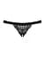 Кружевные танга с доступом Obsessive 828-THC-1 crotchless thong черные S/M - миниатюра 5