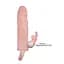 Насадка на пенис Baile Brave Men Vibro Penis Sleeve 17 см телесный - миниатюра 5