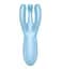 Вібратор для клітора Satisfyer Threesome 4 14 см блакитний - мініатюра 3
