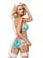 Костюм медсестри Obsessive 834-CST-6 L/XL блакитний - мініатюра 2