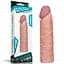 Насадка на пенис Lovetoy Pleasure X-Tender Penis Sleeve 17 см телесный - миниатюра 2