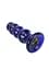 Анальна пробка Radiant Glass Buttplug 11.5 см (синій) - мініатюра 5