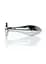Анальна пробка Jewellery Silver Plug Clear M 9.2 см (рожевий) - мініатюра 5