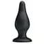 Анальна пробка Pretty Love Sturdy Silicone Anal Plug 15.4 см (чорний) - мініатюра 1