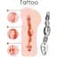 Мастурбатор-вагина Kokos Tattoo - миниатюра 3