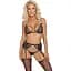 Комплект Kissable Suspender Pola S/M черный - миниатюра 1