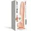 Реалістичний фалоімітатор Strap-On-Me Sliding Skin Realistic Dildo Vanille - XXL - мініатюра 1