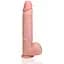 Фаллоимитатор RealRock Extra Long 15", 38 см (телесный) - миниатюра 1