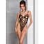 Эротическое боди с рисунком Passion LOVELIA Body black L/XL - миниатюра 3