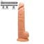 Фалоімітатор Adrien Lastic SilexD Flesh Model 1 26.6 см тілесний - мініатюра 4