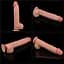 Фалоімітатор LoveToy Sliding-Skin Dual Layer Dong King Sized 36 см тілесний - мініатюра 19