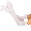 Довгі рукавички Leg Avenue Opera length bow top gloves White - мініатюра 1