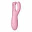 Вібратор для клітора Satisfyer Threesome 4 14 см рожевий - мініатюра 6