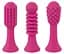 Кліторальний вібратор Sweet Smile Spot Vibrator With 3 Tips 17.9 см рожевий - мініатюра 8