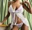 Пеньюар Madame для нежных леди Obsessive Madame_Obsessiv 72110 - миниатюра 3
