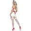 Виниловый костюм медсестры Leg Avenue Vinyl ER Hottie XL - миниатюра 2