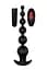 Анальна пробка Dreamtoys Graduating Beads 20.7 см чорний - мініатюра 2