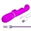Вибратор PRETTY LOVE Shonia Purple, Twinkled Tenderness, 7 thumping functions 7 vibration functions PRETTY LOVE BW-500041 100621 - миниатюра 5