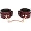 Фіксатори для ніг Liebe Seele Wine Red Ankle Cuffs 30.5 см бордовий - мініатюра 1