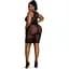 Сукня-бодістокінг Moonlight Plus Model 06 XL-XXXL Black - мініатюра 2