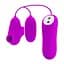 Вибратор с вакуумным стимулятором клитора Pretty Love Suction & Vibro Bullets розовый - миниатюра 4