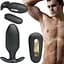 Анальна пробка Pretty Love Electric Shock Massager 9.2 см (чорний) - мініатюра 3