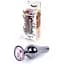 Анальна пробка Boss Of Toys Boss Series - Jewellery Dark Silver Butt Plug Rose, BS6400054, Срібний /Світло-рожевий - мініатюра 3