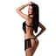 Комплект белья Passion KASSANDRA Set OpenBra black L/XL - миниатюра 2