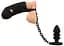 Пояс вірності для чоловіків Black Velvets Cock Cage With a Butt Plug 11.5 см чорний - мініатюра 4
