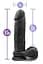 Фалоімітатор Au Naturel Bold Massive 9" 24.1 см чорний - мініатюра 4
