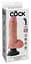 Вібратор King Cock Vibrating Cock With Balls 20.3 см (тілесний) - мініатюра 11
