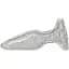 Стеклянная анальная пробка Pillow Talk Fancy Luxurious Glass Anal Plug ⌀3.1 см вибропуля в подарок - миниатюра 3