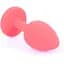 Силіконова анальна пробка Boss Of Toys Boss Series - Jewellery Red Silicon Plug Small Blue S, BS6400080, Червоний / синий - мініатюра 4