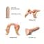 Реалістичний фалоімітатор Strap-On-Me Sliding Skin Realistic Dildo S Strap-on-me SO6251 95677 - мініатюра 4
