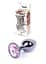 Анальная пробка Jewellery Dark Silver PLUG Rose Boss Series 64-00027 101633 - миниатюра 1