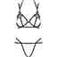 Еротичний комплект зі стреп Obsessive Badossa 2-pcs set L/XL - мініатюра 5
