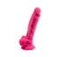 Вібратор Silexd Dildo Model 1 Size 8" LRS, 20 см (рожевий) - мініатюра 7