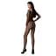 Бодистокинг с крупной сеткой Passion BS077 black One size - миниатюра 4