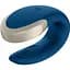 Смарт-вибратор для пар Satisfyer Double Love Luxury Partner Vibrator Blue (SO4929) [104614] - миниатюра 2