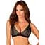Кружевной бюстгальтер с треугольной чашкой Obsessive Estiqua bra XS/S - миниатюра 1