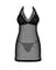 Пеньюар Obsessive Medilla chemise & thong XS/S - мініатюра 3