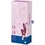 Вібратор-кролик Satisfyer Touch Me Red подвійний відросток 3 двигуна Red - мініатюра 7