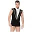 Сексуальный комплект Softline Shirt and Shorts 4604 XL черный с белым - миниатюра 1