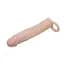 Насадка на пеніс Pretty Love Penis Sleeve Flesh 7" 18 см тілесний - мініатюра 4