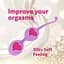 Вагінальні кульки FeelzToys Desi Love Balls, 16 см, фіолетовий - мініатюра 5