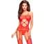 Бодистокинг с вырезом на животике Penthouse - Hot Nightfall Red S/M/L - миниатюра 1