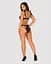 Полупрозрачный эротический комплект Obsessive Obsessivia 2pcs Set black S/M - миниатюра 4