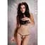 Трусики-микростринги MT003 black - Passion One size - миниатюра 2