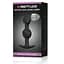 Анальна пробка Pretty Love silicone Anal balls 10.4 см (чорний) - мініатюра 8