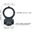 Эрекционное кольцо Dorcel Power Clit Black V2 - миниатюра 3